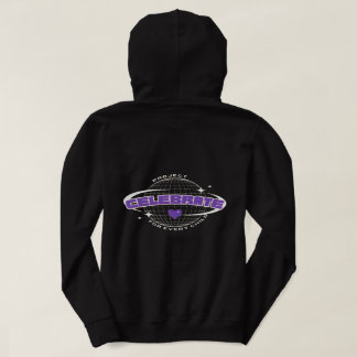 Sudadera Celebración del proyecto - Diseño de planeta negro