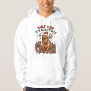 Sudadera Celebración Navideña de Vaca de las Highlands Fest