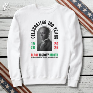 Sudadera Celebrando 100 Años BHM MES DE LA HISTORIA AFROAME