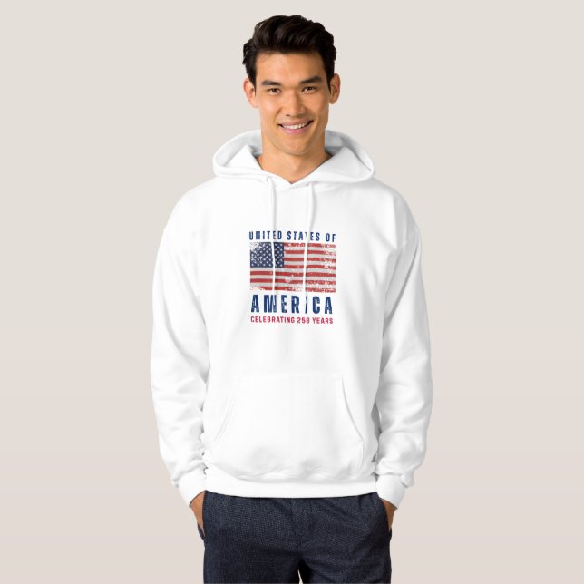 Sudadera Celebrando 250 Años (Anverso completo)