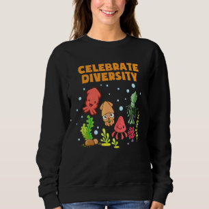 Sudadera Celebrar Diversidad Pulpo Sepia Calamar
