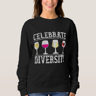 Sudadera Celebrar el vino de la diversidad