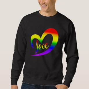 Sudadera Celebrar Orgullo con amor Lgbt Orgullo Arcoiris mi