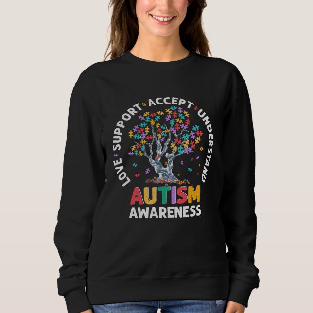 Sudadera Celebrate Your Niece or Nephew with Our Autism Awa (Anverso)