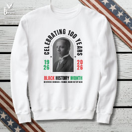 Sudadera Celebrating 100 Years BHM BLACK HISTORY MONTH 