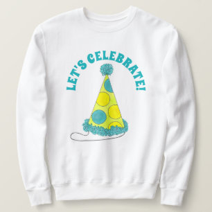 Sudadera Celebremos el cumpleaños del Fiesta Polka Dot