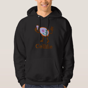 Sudadera Cellfie Selfie Gracioso profesor de ciencias de la