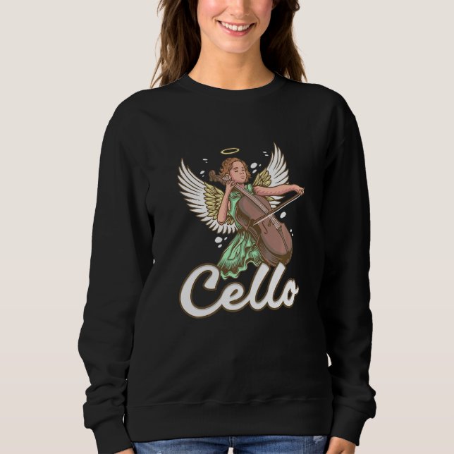 Sudadera Cello Angel Cello (Anverso)