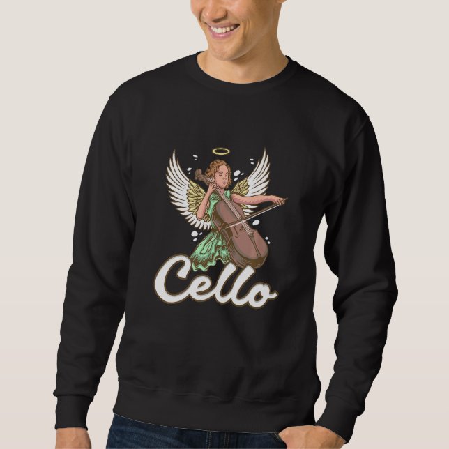 Sudadera Cello Angel Cello (Anverso)