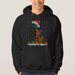 Sudadera Cello Music Lover coincidiendo con Santa Hat Cello