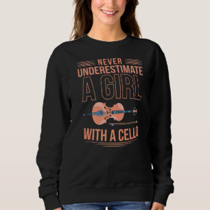 Sudadera Cello, música de la orquesta musical de música de