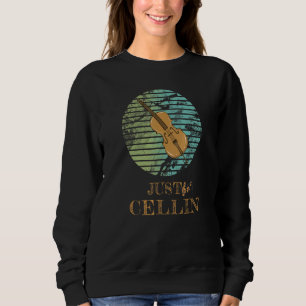 Sudadera Cello, músico de Just Cellin