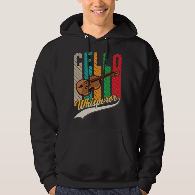 Sudadera Cello Whisperer Cello Player Cellist (Anverso)