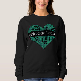 Sudadera Celtic en la camiseta del corazón