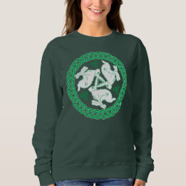 Sudadera Celtic Triskele Hares