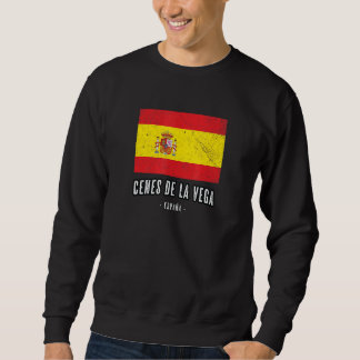 Sudadera Cenes De La Vega España Es Bandera Ciudad - Bander