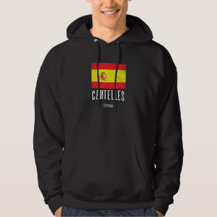 Sudadera Centelles España Es Bandera Ciudad Bandera Ropa