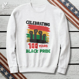 Sudadera Centenario de BHM Recuerdo Mes de la Historia Negr