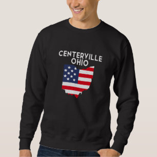 Sudadera Centerville Ohio EE. UU. Estado América Viaje Ohio