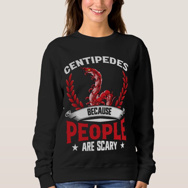 Sudadera Centipede Lover Alojamiento de Insectos de Artropo (Anverso)