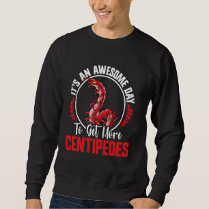 Sudadera Centipede Ocultar el Centipedo de los insectos ent
