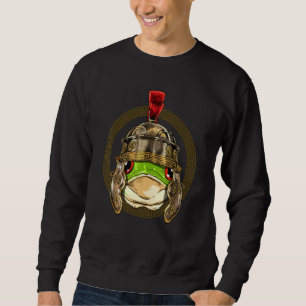 Sudadera Centurión Rana Antigua Roma Imperio Romano Animal 