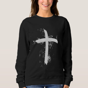 Sudadera Cepillo Cruz de Jesús Símbolo Antiguo para Oracion