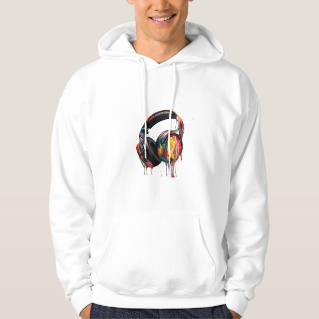 Sudadera Cera de música (Anverso)