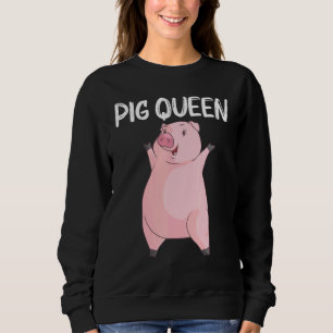 Sudadera Cerdo Cool Para Mujeres Mamá Cerda Jabalí Cerdito