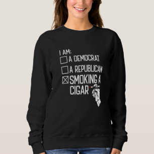 Sudadera Cerdo de cigarro Tabaco Fumar tabaco Fumar un ciga
