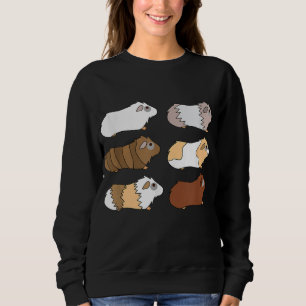 Sudadera Cerdo de Guinea Ama Guinea Cerdo Rueda De Rueda