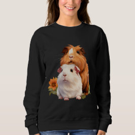 Sudadera Cerdo de Guinea para mujeres