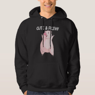 Sudadera Cerdo Guay Para Hombres Mujeres Cachorro Cerdo Cer