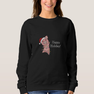 Sudadera Cerdo Merry Christmas Animals Cerdos