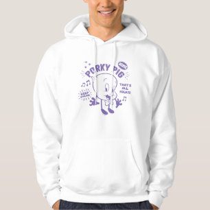 Sudadera Cerdo retro retro rebuscado