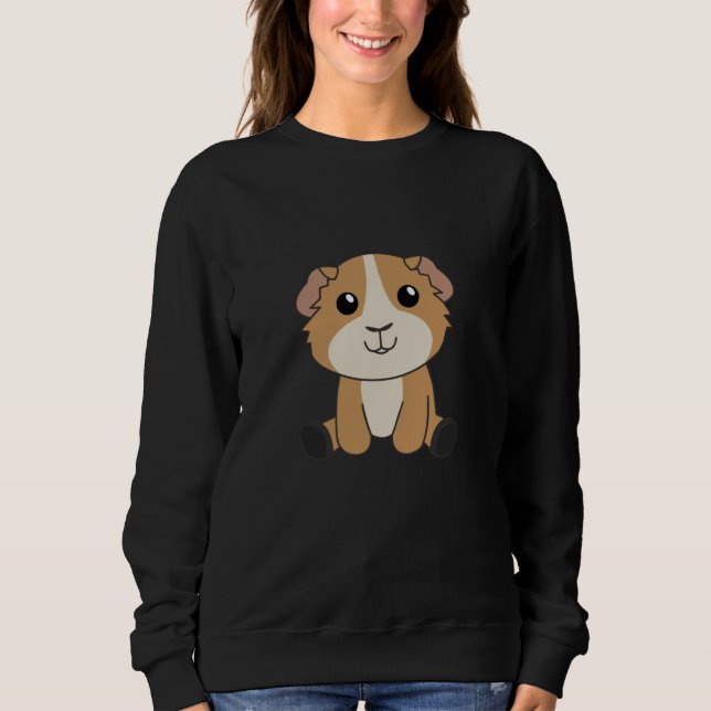 Sudadera Cerdos De Guinea Cutan Animales Para Niños (Anverso)