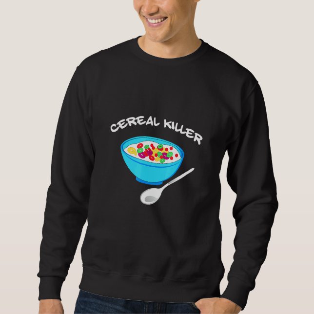 Sudadera Cereal De Contenedor De Cereales Para Bebés Cereal (Anverso)
