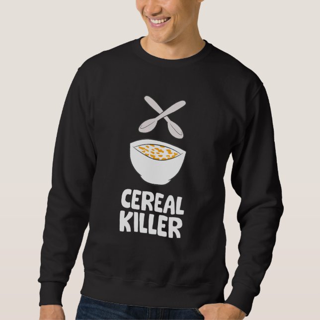 Sudadera Cereal Killer Breakfast Cornflakes (Anverso)