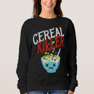 Sudadera Cereal Killer I Disfraz Cereal de Desayuno Hallowe