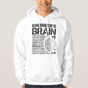 Sudadera Cerebro de Ingeniero Divertido Ingeniero de Proces