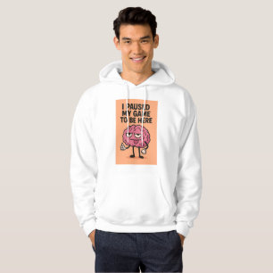 Sudadera "Cerebro del juego en pausa - Modo de juego activa