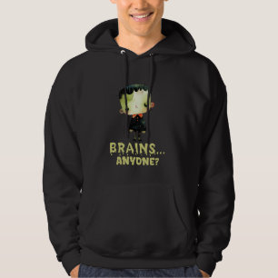 Sudadera Cerebros Alguien Cute Zombie Acuarela No Muertos K