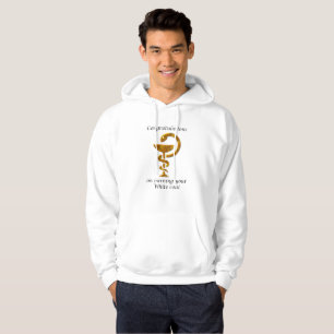 Sudadera Ceremonia de bata blanca de farmacia Felicitacione