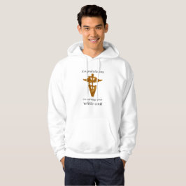 Sudadera Ceremonia de bata blanca de veterinaria escolar