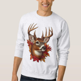 Sudadera Cerfs rodeados de hojas otoñales