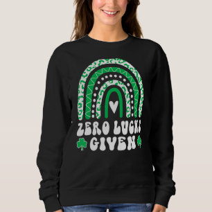 Sudadera Cero Luces Dada El Divertido Día Irlandés De San P