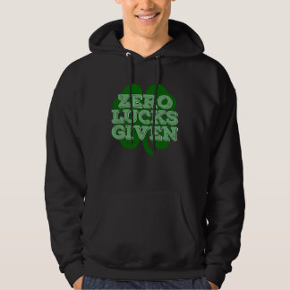 Sudadera Cero Suerte Dado Trébol Irlandés Día de San Patric