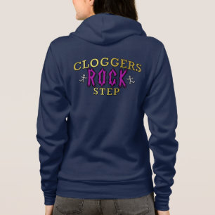 Sudadera Cerrando Cloggers Rock Step Doble cara