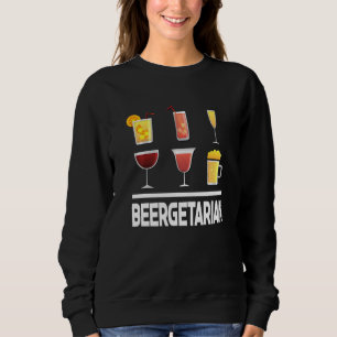 Sudadera Cervecero gráfico cervecero vegetariano Elaboració