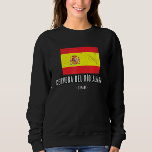 Sudadera Cervera Del Ro Alhama España Es Bandera Ciudad Ban